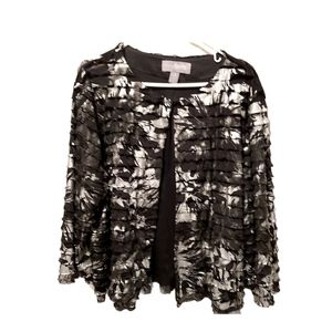 Barely used Chico' s traveller collection cardigan